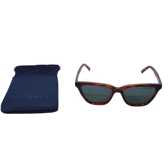 Le Specs UNFAITHFUL Cat Eye Womens Polarized Sunglasses - Toffee Tort - NWT - Picture 11 of 11